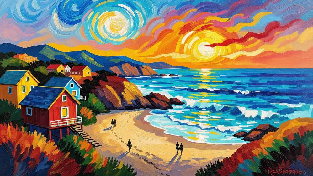 California Itinerary that includes Crystal Cove State Park