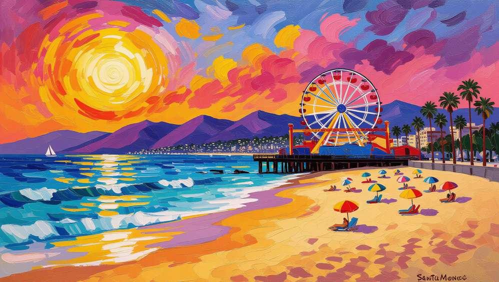 Santa Monica Beach Itinerary Santa Monica Beach Itinerary